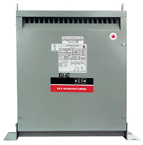 Control Techniques 8812-0063-3 Isolation Transformer, 63KVA, 460V Pri - 230V Sec, 5 % Taps, NEMA 1