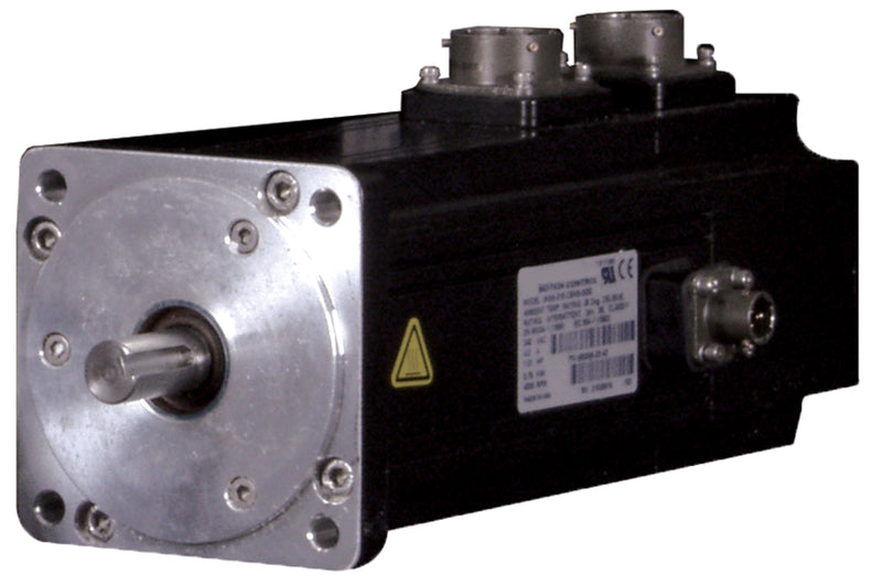 Control Techniques MGM-316-CBNS-0000 MG Servo Motor, 230VAC, 3" Frame, Metric Mounting Flange, 18.6 lb-in Cont. Torque, 4000 RPM Max Speed, MS Connectors, 24VDC Brake