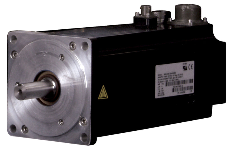 Control Techniques MHE-316-CBNS-0000 MH Servo Motor, 460VAC, 3" Frame, English Mounting Flange, 21.5 lbs-in Cont. Torque, 4000 RPM Max Speed, MS Connectors, 24VDC Brake