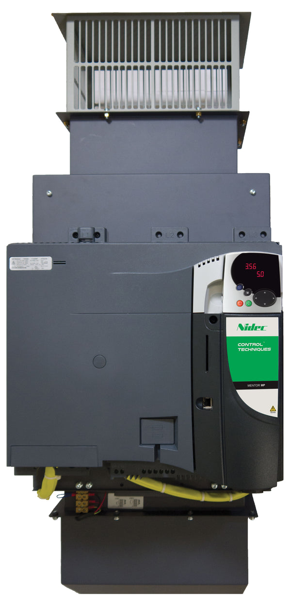 Control Techniques MP1850A4 Mentor MP DC Drive, 208-480Vac Input, 1850 Amps Output, Non-Regen, 575hp @ 230Vac, 1150hp @ 460Vac, NKP Keypad 