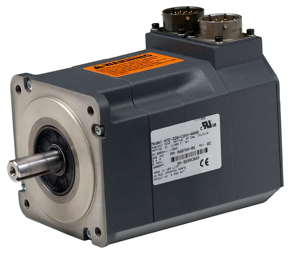 Control Techniques NTE-355-CONS-0000 NT 3" Servo Motor, 230VAC, English Mounting Flange, 56 lb-in Cont. Torque, 3000 RPM Max Speed, MS Connectors
