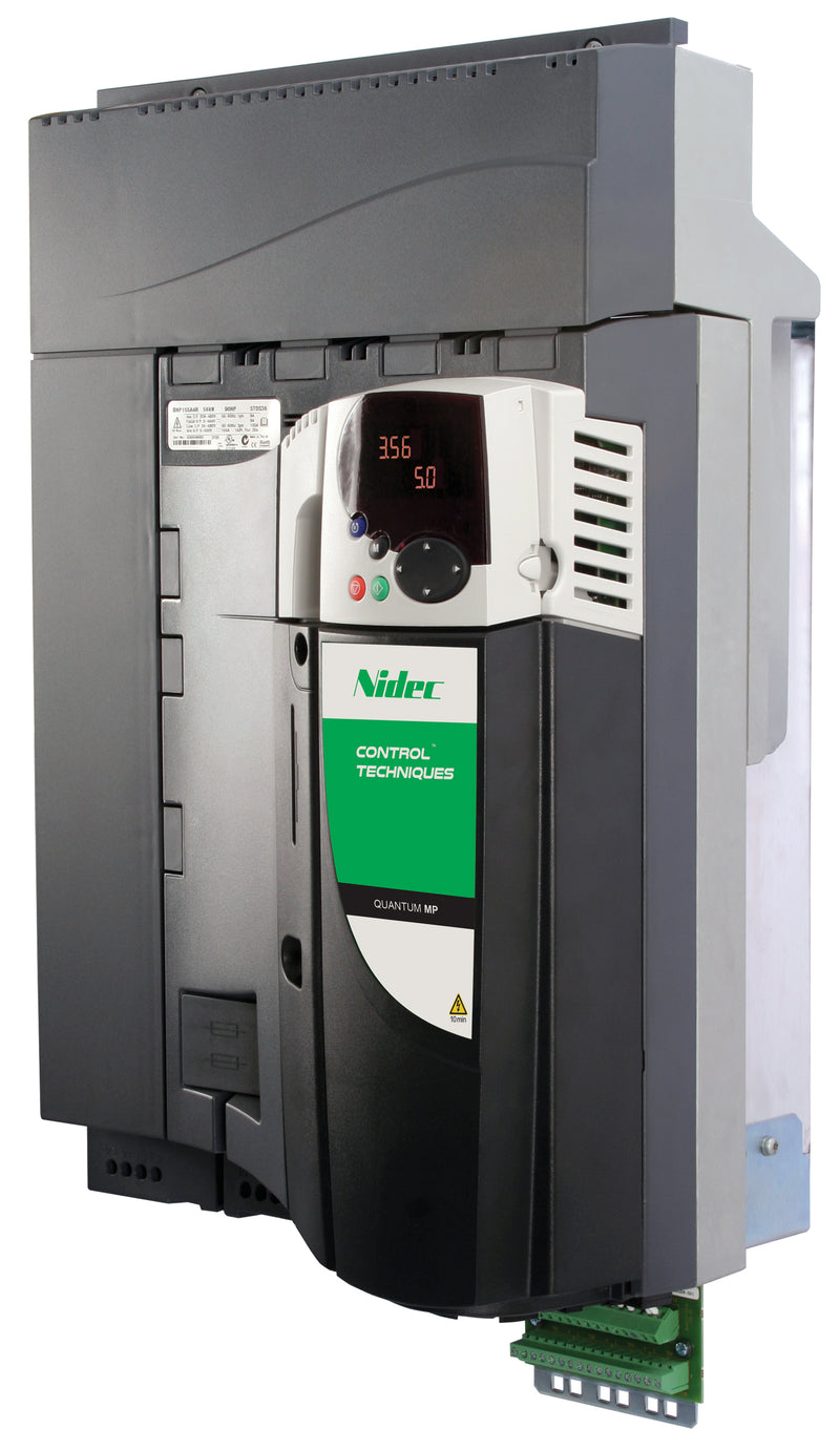 Control Techniques QMP210A4 Quantum MP DC Drive, 208-480Vac Input,  200 Amps Output, Non-Regen, 60hp @ 230Vac, 125hp @ 460Vac, NKP Keypad 