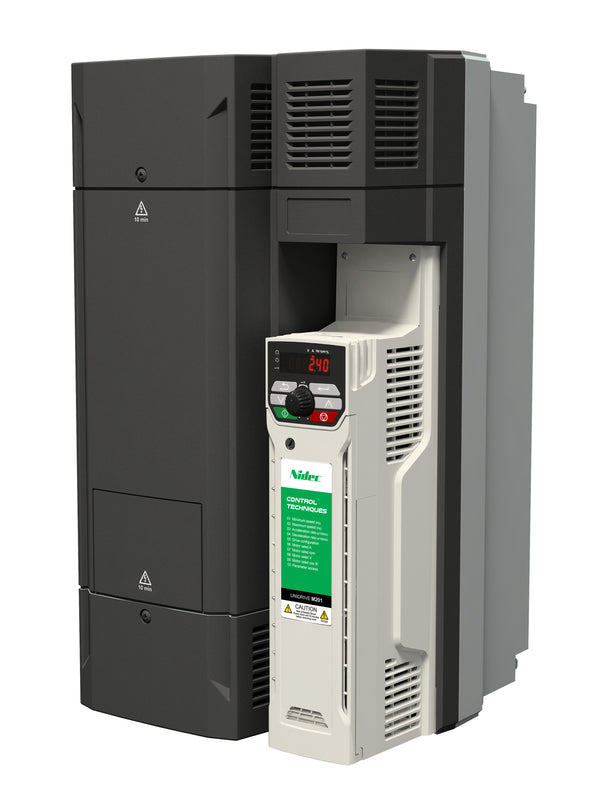 Control Techniques M201-07600290A10101AB100 Unidrive M201, W/Pot, 690VAC, Max Cont Output Current (hp): Normal Duty - 36A (40HP), Heavy Duty - 29A (30)