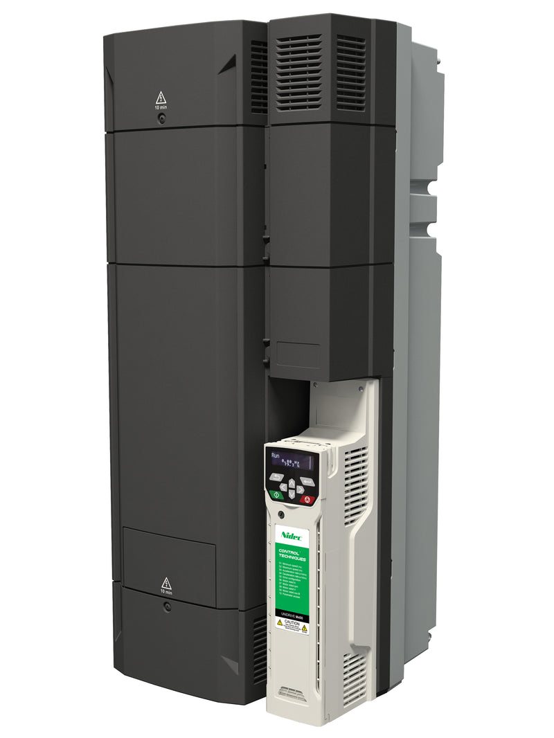 Control Techniques M400-08401340A10101AB100 Unidrive M400, No Keypad, 460VAC, Max Cont Output Current (hp): Normal Duty - 155A (125HP), Heavy Duty - 134A (100)