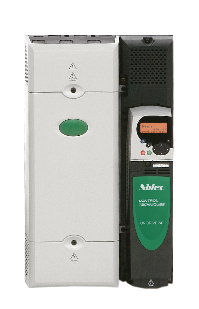 Control Techniques SP4201-HF Unidrive SP High Frequency (>550 Hz)  without Keypad, 230Vac, Max Cont Output Current (hp): Normal Duty - 68A (25hp), Heavy Duty - 56A (20hp)