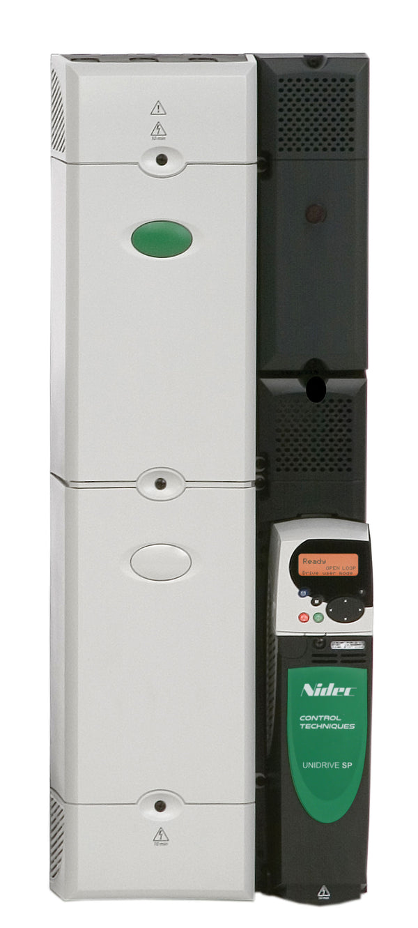 Control Techniques SP5402-HF Unidrive SP High Frequency (>550 Hz)  without Keypad, 460Vac, Max Cont Output Current (hp): Normal Duty -168A (150hp), Heavy Duty -156A (125hp)