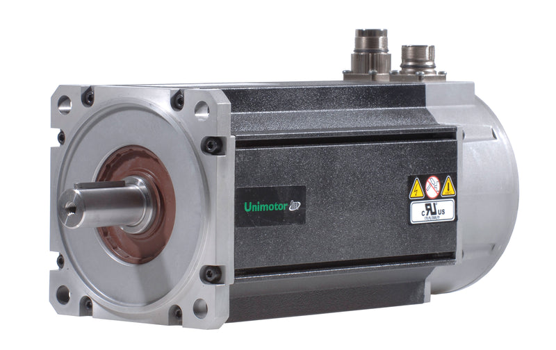 Nidec-Control Tech 115U3D305CFAEB115240 Unimotor FM Servo Motor,460VAC, 115mm Frame,99.1lb-in (11.2Nm),8.5A,3krpm,resolver,24VDC holding brake,90° power, signal vert.,Full and 1/2 key supplied,high inertia, 115mm BCD,24mm shaft dia.