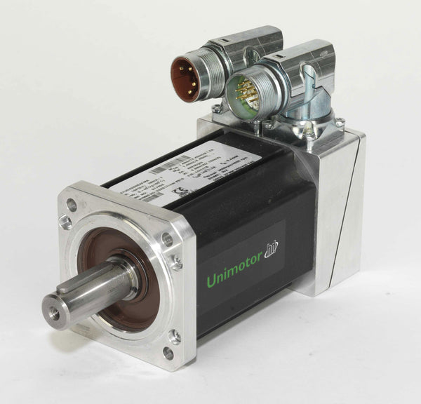 Nidec-Control Tech 067EDC305BACRA Unimotor HD Servo Motor, 230VAC, 67mm Frame, 32.75 lb-in Cont. Stall Torque, 3000RPM Max Speed, Connectorized, Incremental Encoder, Braked