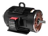 Yaskawa MTRY393 Motor, BlackMax, 1000:1 CT, 230/460V, 74.0/37.0A, 30HP, 286TC Frame