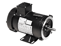 Yaskawa MTRY606 microMax Motor, 230V, 56CA, 0.125HP, TENV Frame, Round Frame No Feet