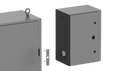 Saginaw SCE-EXR12-30T200 External Disconnect Enclosure Rotary 30 to 200 amp